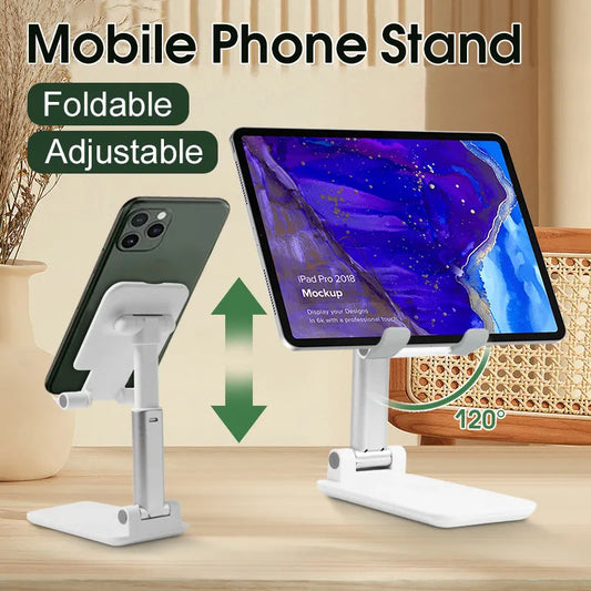 Mobile Phone Stand Desktop Multi-Function Telescopic Adjustable Holder New
